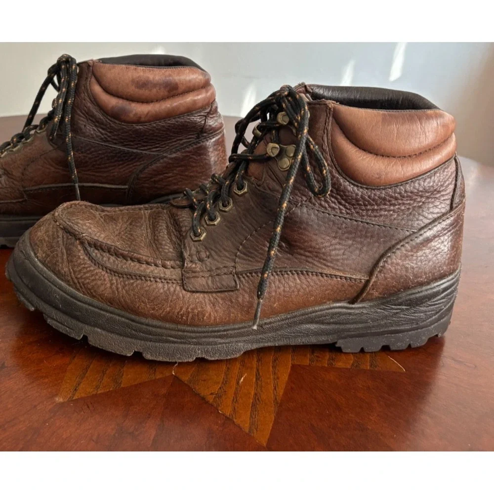 Dunham Ruggards Dryworks Boots 12 D Brown Retro Chukka 90s Y2K Utility Gorpcore